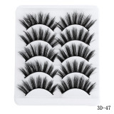 5 pairs 5D Mink Eyelashes Extension