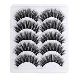5 pairs 5D Mink Eyelashes Extension