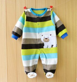 Newborn Fleece Baby Rompers Long Sleeve Baby Boys Girls Clothing Spring Winter Newborn Jumpsuits Roupas Bebes Baby Girls Clothes