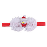 Newborn Christmas Headwear Girls kids Hair Bands Bows Headbands Flower Hair Accessories ornaments Elastic bands rim on the head