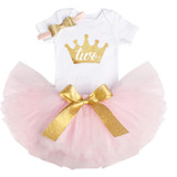 Newborn Bebes Dress For Baptism Gown Baby Girl 1st Birthday Outfits Infant Party Dress Tulle Tutu Dress For Toddler Girl Clothes