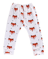 Newborn Babys Girls Boys Clothes Unisex Casual Spring Print Cotton Autumn Cute Fox Pants Trousers Bottoms Baby Girl Boy Clothes