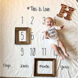 Newborn Baby Soft Photography Photo Prop Infant Backdrop Background Blanket Rug