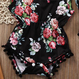 Newborn Baby Rompers Summer Style Baby Girls Clothes 2pcs Floral Infant Jumpsuits Ropa Bebes Baby Boy Brand Clothing Set