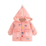 Newborn Baby Handmade Cotton Parkas Coat Children Cotton Cashmere Outwear Plus Snow Wear Warm Thickening Outerwear Tops Clothing