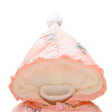 Newborn Baby Handmade Cotton Parkas Coat Children Cotton Cashmere Outwear Plus Snow Wear Warm Thickening Outerwear Tops Clothing