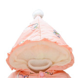 Newborn Baby Handmade Cotton Parkas Coat Children Cotton Cashmere Outwear Plus Snow Wear Warm Thickening Outerwear Tops Clothing