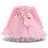 Newborn Baby Girls Wedding Dress Girl Clothes Formal Ball Birthday Party Princess kids Tutu Dress Infant Girl Dresses Winter