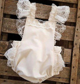 Newborn Baby Girls Clothes Floral Bodysuit Lace Ruffle Bebes Body Bodysuits Princess Girl Sunsuit Clothes 0-24M