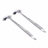2Pcs Stainless Steel Large Soup Spoon Ladle Skimmer Colander Filter Kitchen Tool #20/8