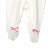 2pcs Set Newborn Infant Baby Girls Lace Jumpsuit Rompers Flower Hats Baby Clothing Sets