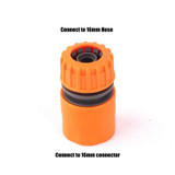 2pcs NuoNuoWell Plastic 1/2" 16mm Hose Quick Connector for Garden Micro Irrigation Watering Parts Pipe Fittings Tap Adapter