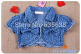 2Pcs Kids Clothing set Baby Girls Dress + Top Summer Beach Denim Waistcoat Outfits