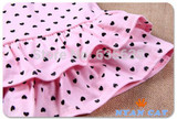 2Pcs Kids Clothing set Baby Girls Dress + Top Summer Beach Denim Waistcoat Outfits