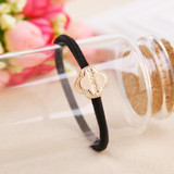 2pcs Fashion Girl Headwear Solid Black Headbands Head Elastic rubber ring Bands Rope Scrunchy Hair Accessories For Women Tie Gum 2pcs Fashion Girl Headwear Solid Black Headbands Head Elastic rubber ring Bands Rope Scrunchy Hair Accessories For Women Tie Gum