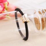 2pcs Fashion Girl Headwear Solid Black Headbands Head Elastic rubber ring Bands Rope Scrunchy Hair Accessories For Women Tie Gum 2pcs Fashion Girl Headwear Solid Black Headbands Head Elastic rubber ring Bands Rope Scrunchy Hair Accessories For Women Tie Gum
