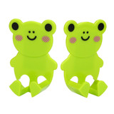 2Pcs Cute Cartoon Plastic Power Home Office Wall Adhesive Stent Plug Hanger Hook Power Plug Socket Holder Incorporated place