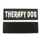 2Pcs Custom Dog k9 Pet Harness Collar Label Personalize SERVICE Dog DIY Name Police k9 Pets Dog Harness Vest Label Sticker