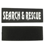 2Pcs Custom Dog k9 Pet Harness Collar Label Personalize SERVICE Dog DIY Name Police k9 Pets Dog Harness Vest Label Sticker