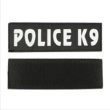 2Pcs Custom Dog k9 Pet Harness Collar Label Personalize SERVICE Dog DIY Name Police k9 Pets Dog Harness Vest Label Sticker