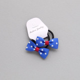 2PCS Creative Little Bowknot Girls Hair Accessories Princess Headwear Children Hair Ropes Baby Headdress Kids Elastic Hair Bands