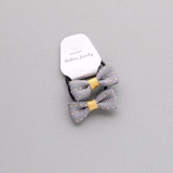 2PCS Creative Little Bowknot Girls Hair Accessories Princess Headwear Children Hair Ropes Baby Headdress Kids Elastic Hair Bands
