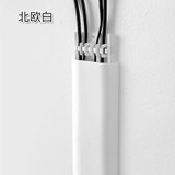 2pcs Creative cable organizer wire Blocking board Wire Wrap Cord Protector Storage Pipe Cable Winder home storage