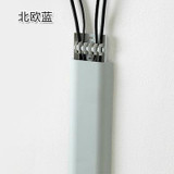 2pcs Creative cable organizer wire Blocking board Wire Wrap Cord Protector Storage Pipe Cable Winder home storage