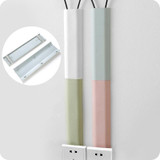 2pcs Creative cable organizer wire Blocking board Wire Wrap Cord Protector Storage Pipe Cable Winder home storage