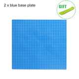 2Pcs Classic Base Plates Plastic Bricks Baseplates Compatible Legoed Major Brands Building Blocks Construction Toys 32*32 Dots