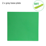 2Pcs Classic Base Plates Plastic Bricks Baseplates Compatible Legoed Major Brands Building Blocks Construction Toys 32*32 Dots