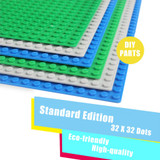 2Pcs Classic Base Plates Plastic Bricks Baseplates Compatible Legoed Major Brands Building Blocks Construction Toys 32*32 Dots