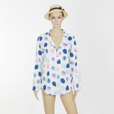 2018 Women Spring blusas shirt dot printed long sleeves office lady blouse shirts blusa casual mulheres WS6200y