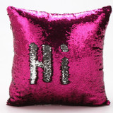Reversible Sequin Mermaid Sequin Pillow Magical Color Changing Throw Pillow Cover Home Decor Cushion Cover Decorative Pillowcase