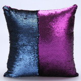 Reversible Sequin Mermaid Sequin Pillow Magical Color Changing Throw Pillow Cover Home Decor Cushion Cover Decorative Pillowcase