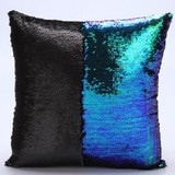 Reversible Sequin Mermaid Sequin Pillow Magical Color Changing Throw Pillow Cover Home Decor Cushion Cover Decorative Pillowcase