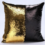 Reversible Sequin Mermaid Sequin Pillow Magical Color Changing Throw Pillow Cover Home Decor Cushion Cover Decorative Pillowcase