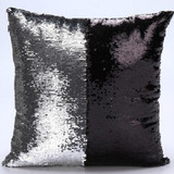 Reversible Sequin Mermaid Sequin Pillow Magical Color Changing Throw Pillow Cover Home Decor Cushion Cover Decorative Pillowcase