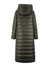 Reversible Hooded Down Coat X-Long Down Jacket Winter Women Coat long down jacket