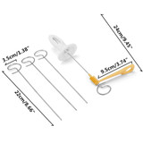 Reusable Potato Twister Stainless Steel Tornado Slicer Manual Cutter Spiral Chips Fruits Vegetable Tools Kitchen Cooking Maker