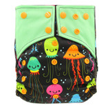 Reusable Diaper Nappies Washable Bamboo Charcoal AI2 Cloth Pocket Diapers with Insert Microfibra Infant Baby Diaper Cover