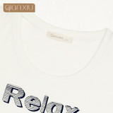 Qianxiu Sleepwear Suit Knitted Cotton Pajama Set For Women Modal Stripes Women Pijamas