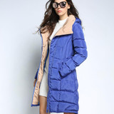QHLCN 2016 New womens winter down jackets and coats women High Quality Warm Female thickening Warm Parka Hood Over Coat