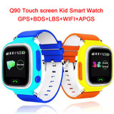 Q90 GPS Touch Screen WIFI Position Smart Watch Children SOS Call Location Finder Tracker Kid Safe Anti Lost Monitor pk Q50 Q80