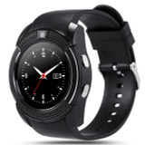Q7 bluetooth smart watch for android phone support SIM Pedometer reloj inteligente sport wristwatch PK gt08 Q18 A1 Round screen