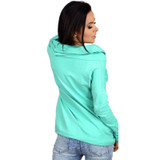 PZLCXH 2017 Autumn Women Hoodies Sweatshirt Women Tracksuit Casual Long-sleeve Letter Print Hooded Sweatshirts Pullovers DQ033