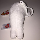 Pyoopeo Ty Beanie Boos 4" 10cm Icy Seal Clip Keychain Clip Keychain Plush Stuffed Animal Collectible Doll Toy
