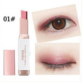 Double Color Eyeshadow Stick Stereo Gradien Shimmer Color Eye Shadow Cream Pen Eye Makeup Palette Cosmetics