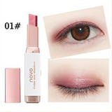 Double Color Eyeshadow Stick Stereo Gradien Shimmer Color Eye Shadow Cream Pen Eye Makeup Palette Cosmetics