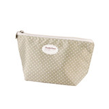 Dot Pattern Cosmetic Bag Women Portable Makeup Bags Lady Zipper Cosmetics Bag Pencil Bag Girl Travel Make Up Pouch